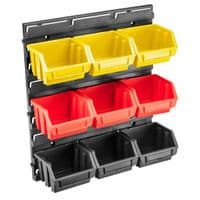 Ящик для інструментів Topex панель з лотками 34.5 x 38.5 x 12.5 см (79R170)