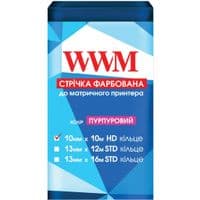 Лента к принтерам 10мм х 10м HD (К.) Purple WWM (R10.10HP)