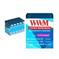 Лента к принтерам 10мм х 10м HD л. Purple*5шт WWM (R10.10HPM5)