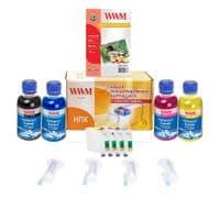 Комплект перезаправляемых картриджей WWM Epson Stylus SX125/SX130/SX235W (RC.T128Р)