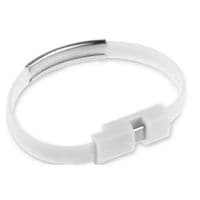 Дата кабель USB 2.0 AM to Lightning 0.2m браслет white EXTRADIGITAL (KBU1781)