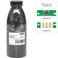 Тонер Ricoh Aficio SP 200, 90г Black +chip AHK (3202846)