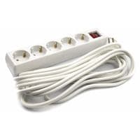 Фільтр живлення PowerPlant 7 м, 5 розеток, 3x1мм2 (PPSA08M70S5)