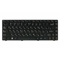 Клавиатура ноутбука PowerPlant Lenovo IdeaPad G480 черный, черный фрейм (KB311880)