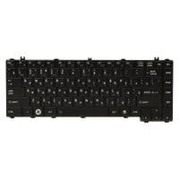Клавіатура ноутбука PowerPlant TOSHIBA Satellite L600 чорний, чорний кадр (KB311958)