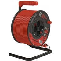 Сетевой удлинитель EMOS катушка 4 роз., 25 м (P092251)