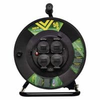 Мережевий подовжувач EMOS котушка 4 троянд., 50 м (P08250)