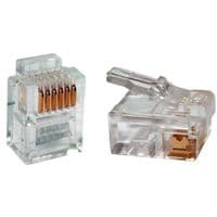 Коннектор PATRON RJ12 6P6C * 40 (CON-RJ-12-6P6C-40)