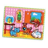 Пазл Viga Toys Домашние животные (56440)