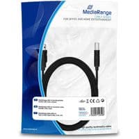 Кабель для принтера USB 2.0 AM / BM 3.0m MediaRange (MRCS103)