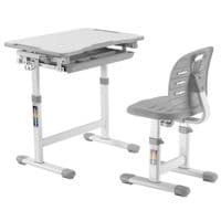 Парта со стулом FunDesk Piccolino III Grey