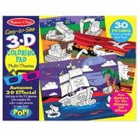 Набір для творчості Melissa&Doug 3D розмальовка для хлопчиків (MD9964)