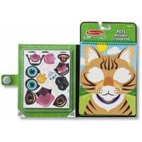 Набір для творчості Melissa&Doug Блокнот із багаторазовими наклейками Домашні тварини (MD30512)