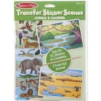 Набір для творчості Melissa&Doug Перекладні наклейки Джунглі та Саванна (MD9532)