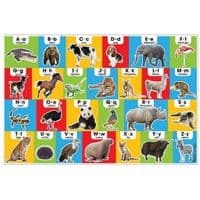 Пазл Melissa&Doug Мега "Алфавит Животные", 24 элемента (MD31001)