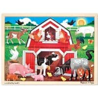 Пазл Melissa&Doug в рамке Ферма, 24 элемента (MD19061)