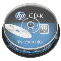 Диск CD HP CD-R 700MB 52X 25шт Spindle (69311 / CRE00015-3)