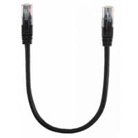 Патч-корд Ritar UTP cat.5e 0,3m Black (PCR-CCA/0.3Bk)
