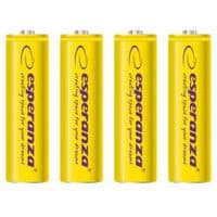 Аккумулятор Esperanza AA 2000mAh Ni-MH * 4 yellow (EZA104Y)