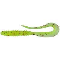 Силикон рыболовный Keitech Mad Wag Mini 2.5" (12 шт/упак) ц:pal#01 chartreuseredflake (1551.07.47)
