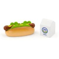 Игровой набор Viga Toys кулинара Хот-дог и молоко (51601)