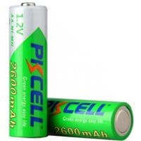 Аккумулятор PKCELL AA R6 NiMH 2600mAh * 2 (PC/AA2600-2BA)