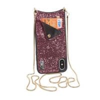 Чохол для моб. телефону BeCover Glitter Wallet Apple iPhone Xs Max Pink (703623) (703623)