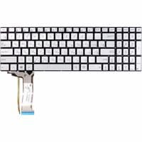 Клавиатура ноутбука ASUS N551 серебр (KB310719)