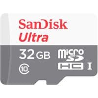 Карта памяти SANDISK 32GB microSD class 10 Ultra Light (SDSQUNR-032G-GN3MN)