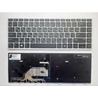 Клавиатура ноутбука HP ProBook 430/440/445 G3 черн,серебр,подсв (A46133)