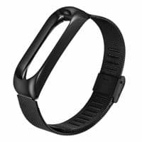 Ремінець BeCover для фітнес браслета  Metal для Xiaomi Mi Smart Band 5 Black (705146)