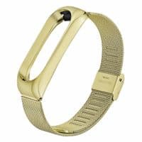 Ремінець для фітнес браслета BeCover Metal для Xiaomi Mi Smart Band 5 Gold (705148)