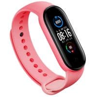 Ремінець для фітнес браслета BeCover Silicone для Xiaomi Mi Smart Band 5 Pink (705069)