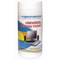 Серветки Esperanza Universal Cleaning Tissues, 100шт (ES105)