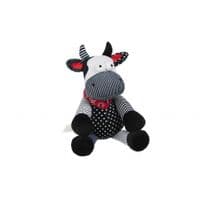 УЦІНКА! М'яка іграшка Same Toy Корова/Бик (чорно-білий) 30 см