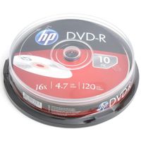 Диск HP DVD-R 4,7 ГБ 16X 10 шт. (69315 / DME00026-3)