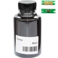 Тонер Ricoh Aficio SP 201, 60г, Black +chip AHK (3203783)