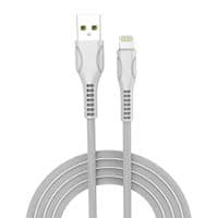 Кабель для передачі даних ColorWay USB 2.0 AM до Lightning 1,0 м біле креслення (CW-CBUL027-WH)