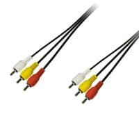 Кабель мультимедийный 3xRCA M - 3xRCA M 1.5m Piko (1283126473951)