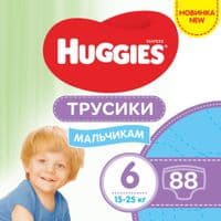 Підгузник Huggies Pants 6 M-Pack 15-25 кг для хлопчиків 88 шт (5029054568200)