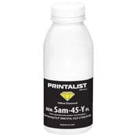 Тонер SamsungCLP-300/310,CLX-2160/3160 45г Yellow PRINTALIST (Sam-45-Y-PL)