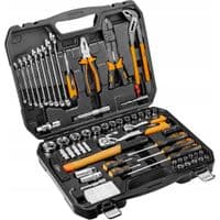 Набір інструментів Neo Tools 100 одиниць, 1/4", 1/2", CrV, футляр (08-920)