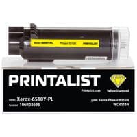 Тонер-картридж PRINTALIST Xerox Ph6510N, WC 6515N, 106R03695 Yellow (Xerox-6510Y-PL)