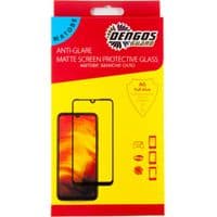 Стекло защитное DENGOS Full Glue Matte Samsung Galaxy A12 (A125), black frame (TGFG-MATT-34)
