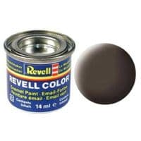 Аксессуары для сборных моделей Revell Краска эмалевая 84. Коричневая кожа матовая. 14 мл (RVL-32184)