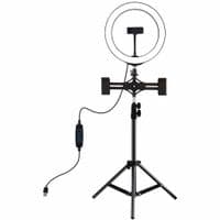Набор блогера Puluz Ring USB LED lamp 10"+ tripod 1.1m (PKT3053B)