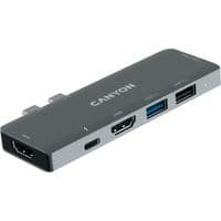 Концентратор CANYON 1*Type C PD100W+2*HDMI+1*USB3.0+1*USB2.0+1*SD+1*TF (CNS-TDS05B)