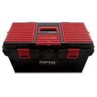 Ящик для інструментів TOPTUL пластиковий 4 секції 556x278x270 (TBAE0401)