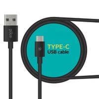 Кабель даних USB 2.0 AM до Type-C 2.0m CB-UT12 чорний Piko (1283126493850)