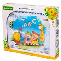 Розвиваюча іграшка Baby Team Книжка-розмальовка водна Паровозик (9030_паровозик_с_буквами)